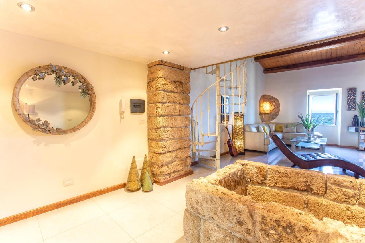 Sardinia Re - Cavour Loft Sea View Lägenhet Alghero Exteriör bild
