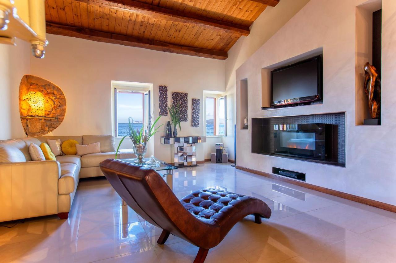 Sardinia Re - Cavour Loft Sea View Lägenhet Alghero Exteriör bild